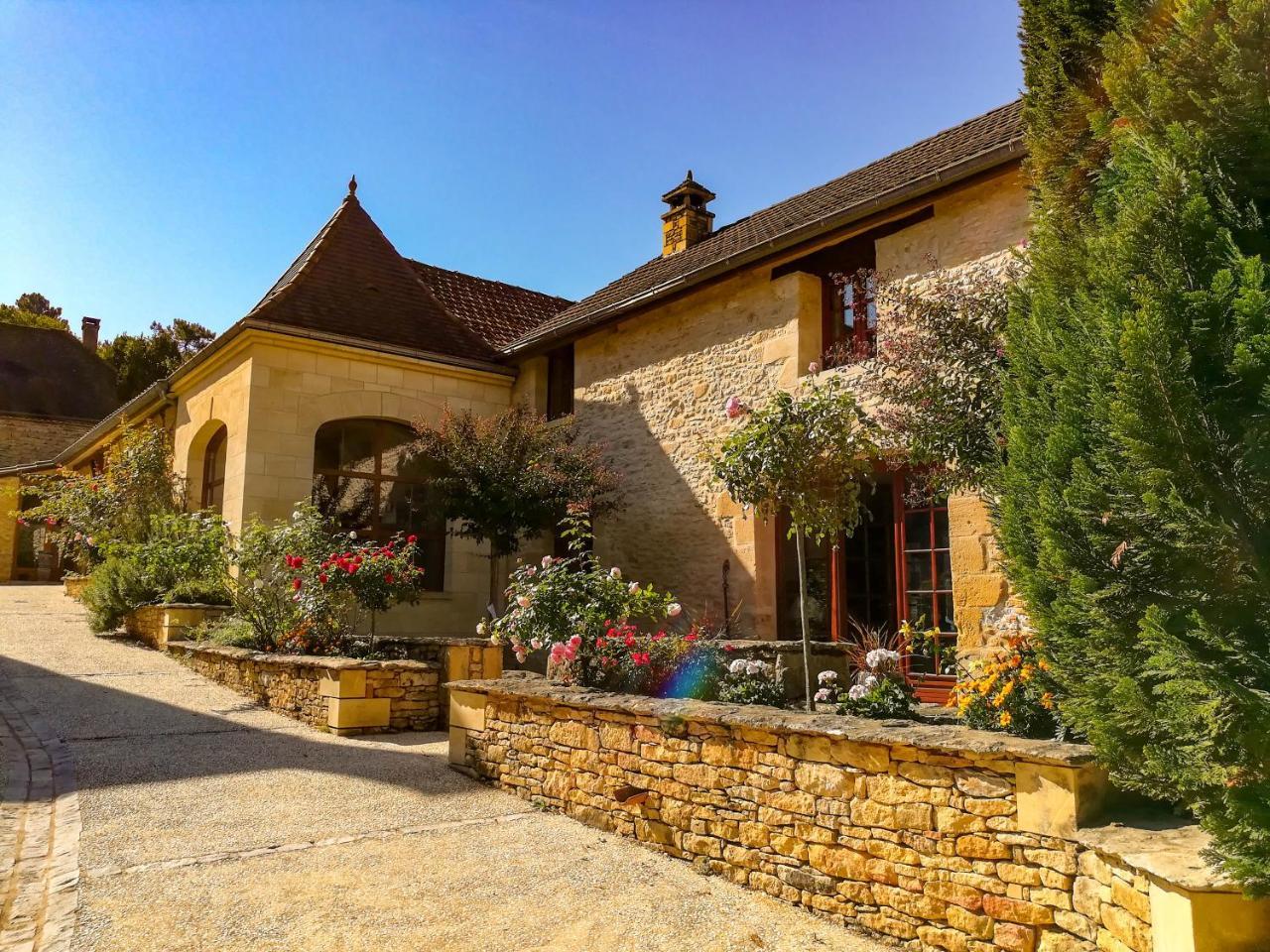 Aux Bories De Marquay, Chambres D'Hotes B&B Avec Piscine Et Spa Pres De Sarlat Zewnętrze zdjęcie