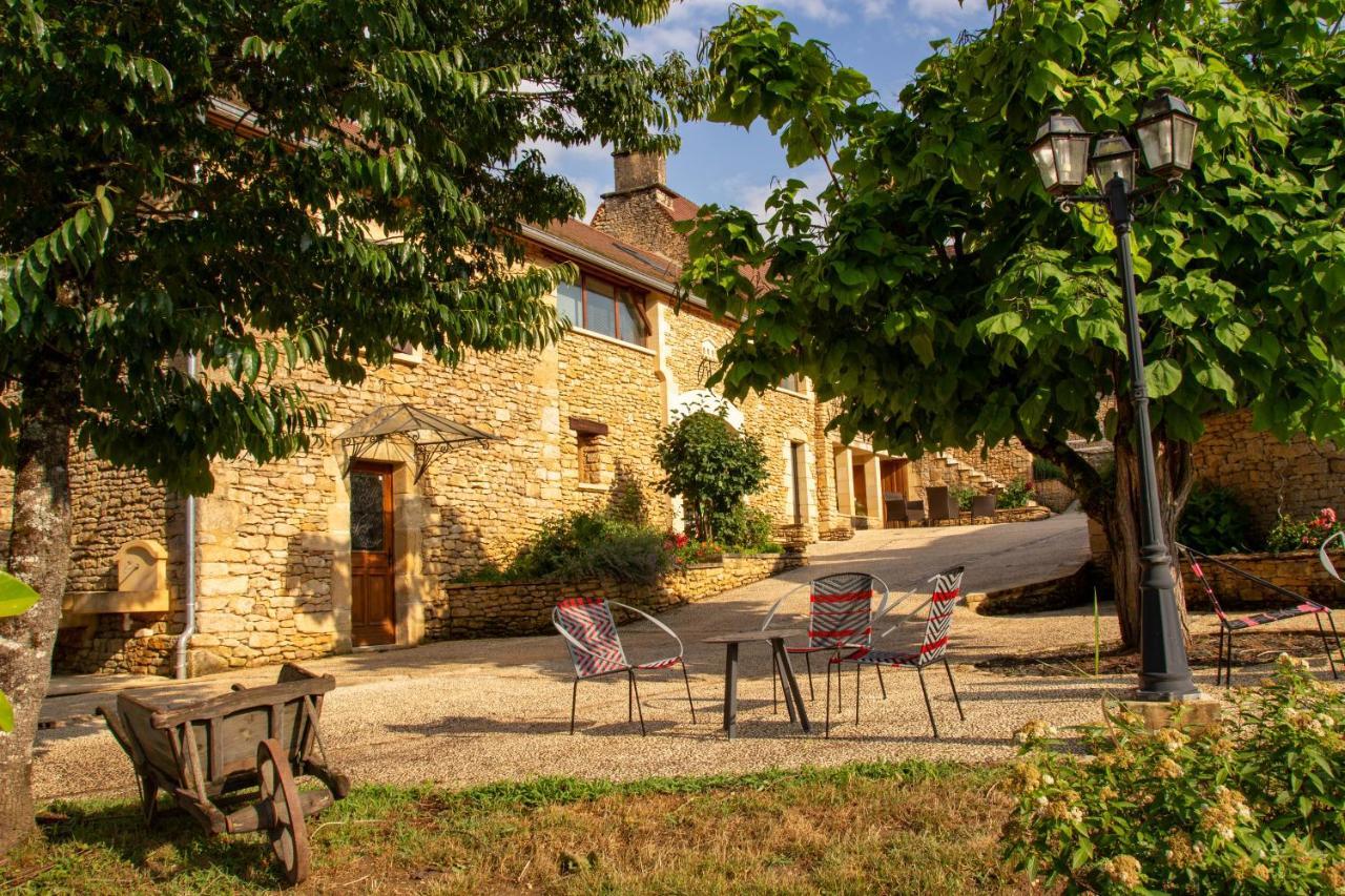 Aux Bories De Marquay, Chambres D'Hotes B&B Avec Piscine Et Spa Pres De Sarlat Zewnętrze zdjęcie