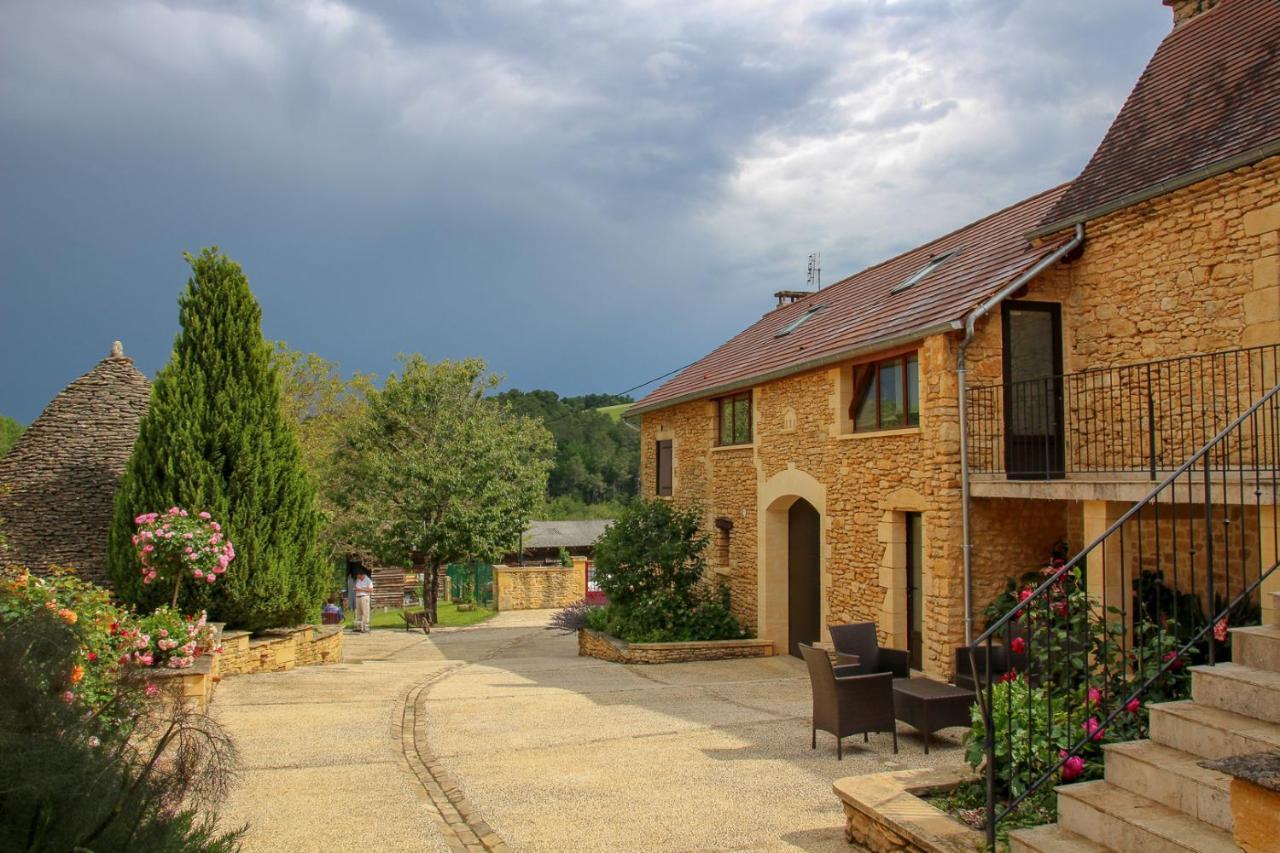 Aux Bories De Marquay, Chambres D'Hotes B&B Avec Piscine Et Spa Pres De Sarlat Zewnętrze zdjęcie