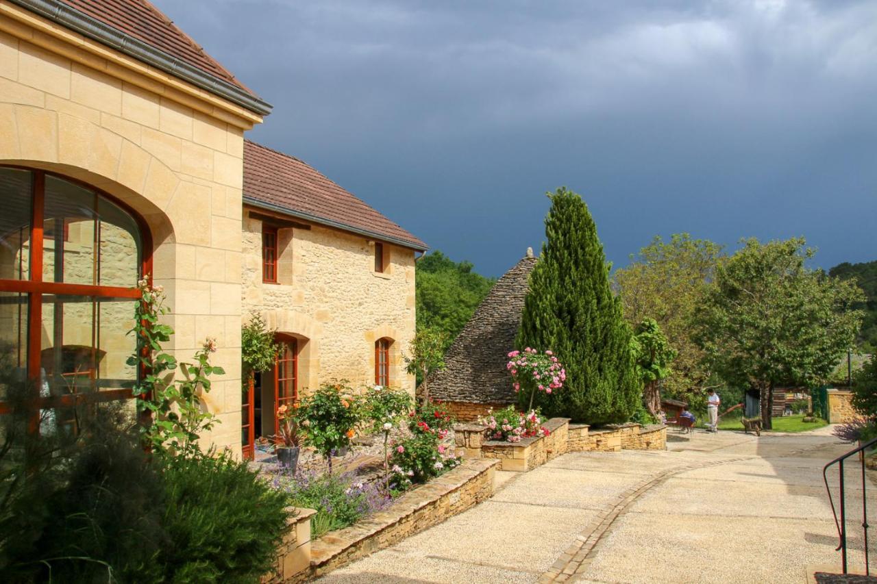 Aux Bories De Marquay, Chambres D'Hotes B&B Avec Piscine Et Spa Pres De Sarlat Zewnętrze zdjęcie